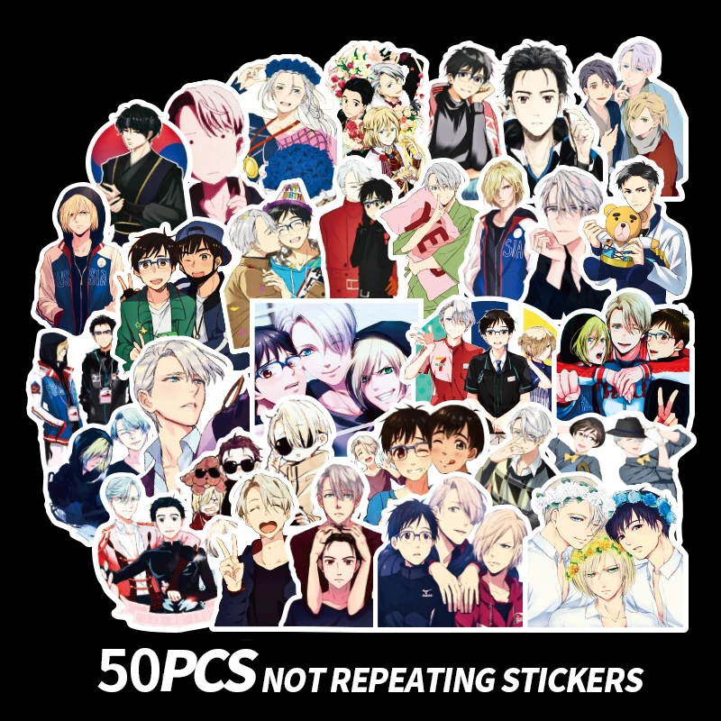 10/30/50PCS Yuri on Ice Cartoon Stationery Stickers Graffiti Skateboard Guitar Helmet Notebook Waterproof PVC Decals Kids Toys
10/30/50PCS Yuri on Ice Cartoon Stationery Stickers Graffiti Skateboard Guitar Helmet Notebook Waterproof PVC Decals Kids Toys