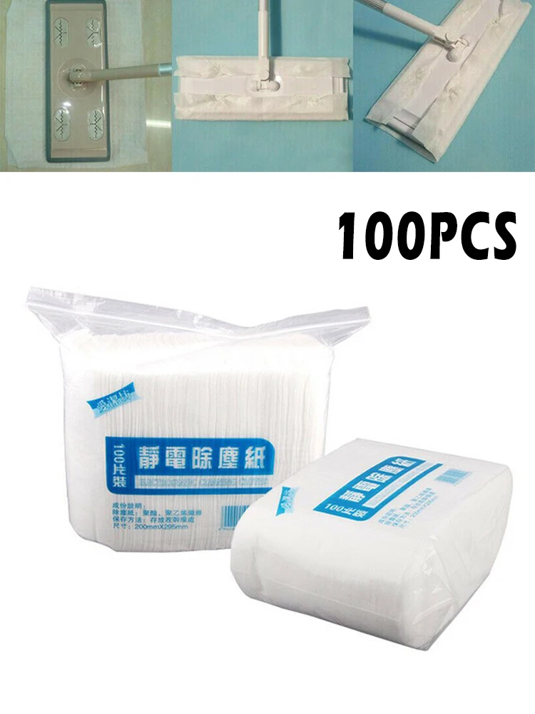 100pcs Dust Removal Papers Disposable Electrostatic Dust Removal Mop Paper Home Cleaning Cloth Floor Cleaning Wipes For Flat Mop
100pcs Dust Removal Papers Disposable Electrostatic Dust Removal Mop Paper Home Cleaning Cloth Floor Cleaning Wipes For Flat Mop