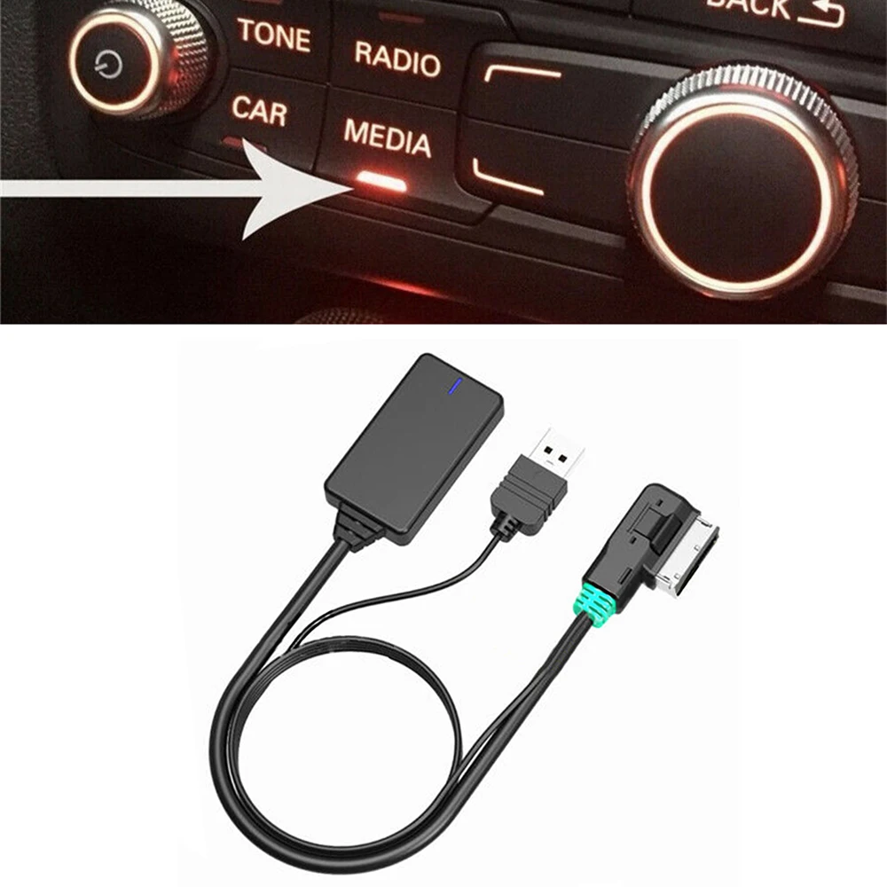 1pc 5.0 Bluetooth Wireless Receiver AMI MMI MDI 2G 3G Wireless Bluetooth 5.0 AUX Cable Audio Adapter For A1 A3 A4 A5S1
1pc 5.0 Bluetooth Wireless Receiver AMI MMI MDI 2G 3G Wireless Bluetooth 5.0 AUX Cable Audio Adapter For A1 A3 A4 A5S1