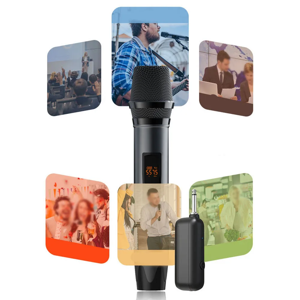 Professional UHF Wireless Microphone Handheld Mic Rechargeable Receive Plug Play For Karaoke Network Broadcasting
Professional UHF Wireless Microphone Handheld Mic Rechargeable Receive Plug Play For Karaoke Network Broadcasting