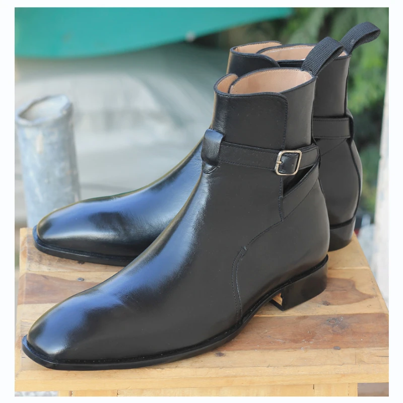 Cowboy Boots Men Boots Pu Low Heel Solid Belt Buckle Ankle High Top Professional Comfortable Non Slip Banquet Boots KE678
Cowboy Boots Men Boots Pu Low Heel Solid Belt Buckle Ankle High Top Professional Comfortable Non Slip Banquet Boots KE678