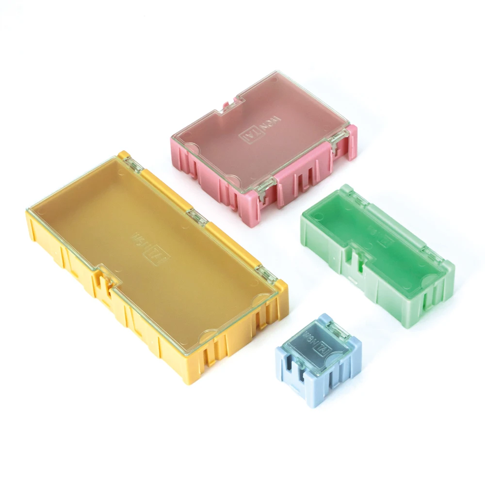 Plastic Mini Storage Box SMD SMT IC Screw Electronic Component Container Removable for RC Car Model Boats and Planes Tool Case
Plastic Mini Storage Box SMD SMT IC Screw Electronic Component Container Removable for RC Car Model Boats and Planes Tool Case