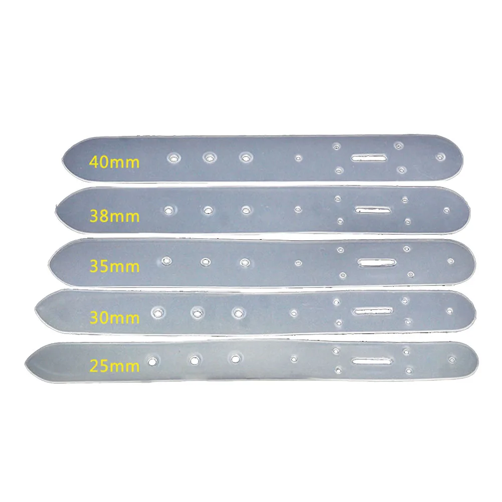 5Pcs Plastic Leather Belt Buckle Head End Orientate Punch Hole Positioning Templates Tools Leather Crafts Stencil Tools
5Pcs Plastic Leather Belt Buckle Head End Orientate Punch Hole Positioning Templates Tools Leather Crafts Stencil Tools