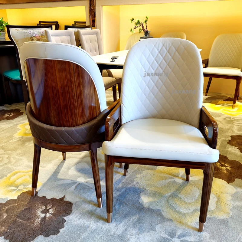 Luxury Solid Wood Dining Chairs Nordic Leather Backrest Living Room Chair Modern Armchair Custom Home Furniture Dining Chair
Luxury Solid Wood Dining Chairs Nordic Leather Backrest Living Room Chair Modern Armchair Custom Home Furniture Dining Chair