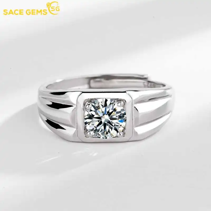 SACE GEMS Real 925 Sterling Silver Luxury Ring for Men Inlaid Cubic Zirconia Wedding Engagement Fine Jewelry Gift Wholesale
SACE GEMS Real 925 Sterling Silver Luxury Ring for Men Inlaid Cubic Zirconia Wedding Engagement Fine Jewelry Gift Wholesale