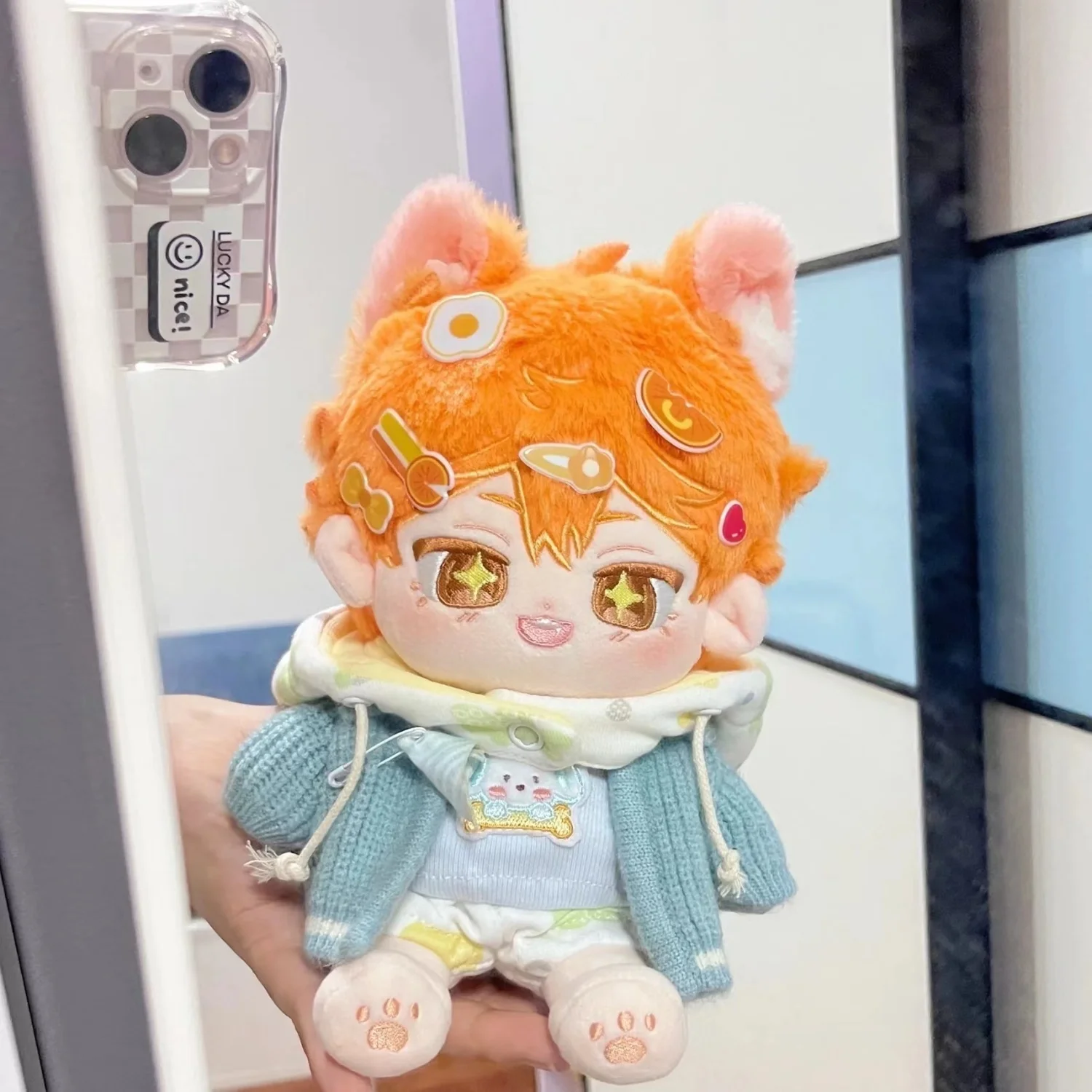 Аниме Haikyuu! Плюшевые хлопковые куклы Shoyo Hinata для косплея, 20 см 
Аниме Haikyuu! Плюшевые хлопковые куклы Shoyo Hinata для косплея, 20 см