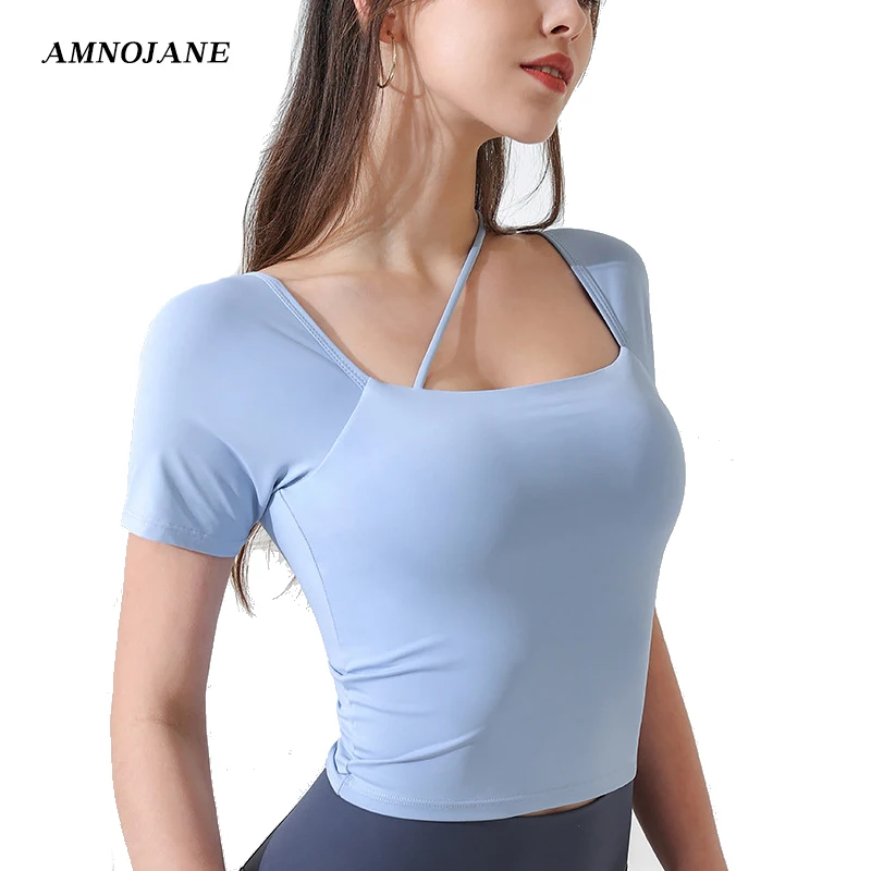 Sports Bra Crop Top Sport Shirt Women Yoga Wear Workout Shirts Fitness Zumba Bras Exercise Clothing For Women Sexy Tight Top
Sports Bra Crop Top Sport Shirt Women Yoga Wear Workout Shirts Fitness Zumba Bras Exercise Clothing For Women Sexy Tight Top
