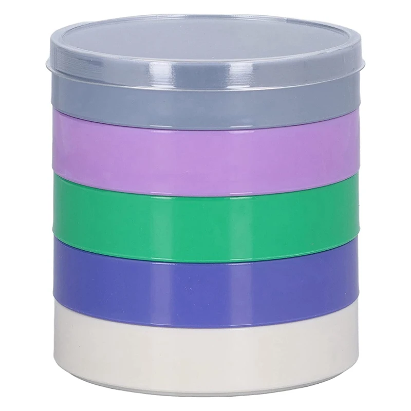 1 Piece Multicolor 5 Layers Round Watch Parts Storage Box Watch Movement Parts Storage Box For Storage Screws Components
1 Piece Multicolor 5 Layers Round Watch Parts Storage Box Watch Movement Parts Storage Box For Storage Screws Components