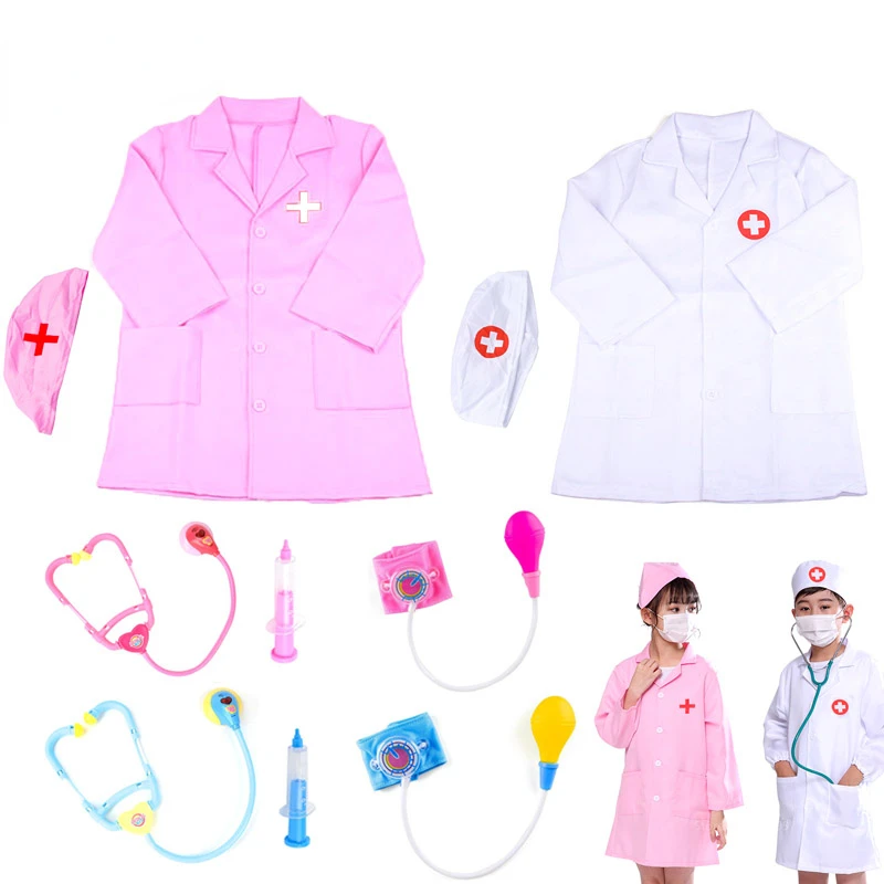 Doctor Toys for Children Set Kids Wooden Pretend Play Kit Games for Girls Boys Red Medical Dentist Medicine Box Cloth Bags Gifts
Doctor Toys for Children Set Kids Wooden Pretend Play Kit Games for Girls Boys Red Medical Dentist Medicine Box Cloth Bags Gifts