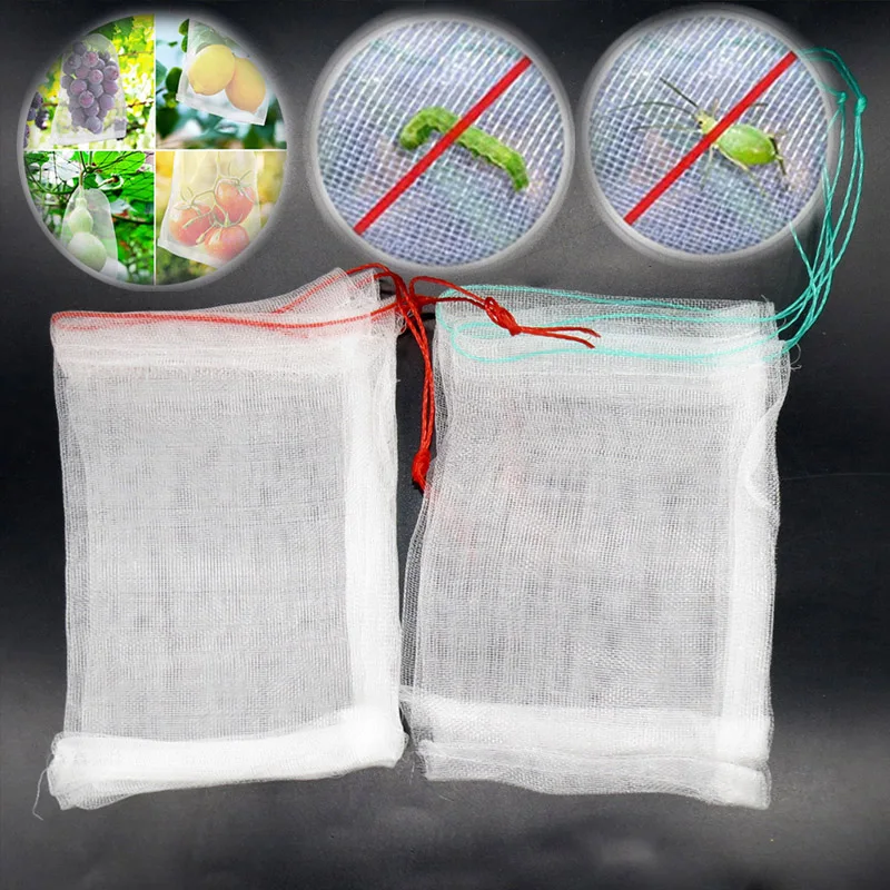 10pcs Garden Netting Bags Vegetable Grapes Apples Fruit Protection Bag Agricultural Pest Control Anti-Bird Mesh Grape Bags 
10pcs Garden Netting Bags Vegetable Grapes Apples Fruit Protection Bag Agricultural Pest Control Anti-Bird Mesh Grape Bags