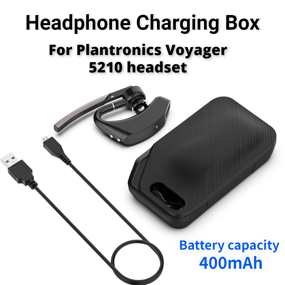 Portable Headphone Charging Box Headset Storage Protective Universal USB Charger Case for Plantronics Voyager 5200 5210 Box Case
Portable Headphone Charging Box Headset Storage Protective Universal USB Charger Case for Plantronics Voyager 5200 5210 Box Case
