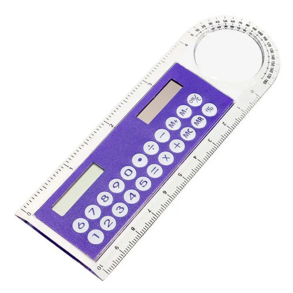 Solar Ruler Calculator Useful 3 in 1 10cm Length Solar Calculator Multi-purpose Large Display Screen Solar Calculator
Solar Ruler Calculator Useful 3 in 1 10cm Length Solar Calculator Multi-purpose Large Display Screen Solar Calculator