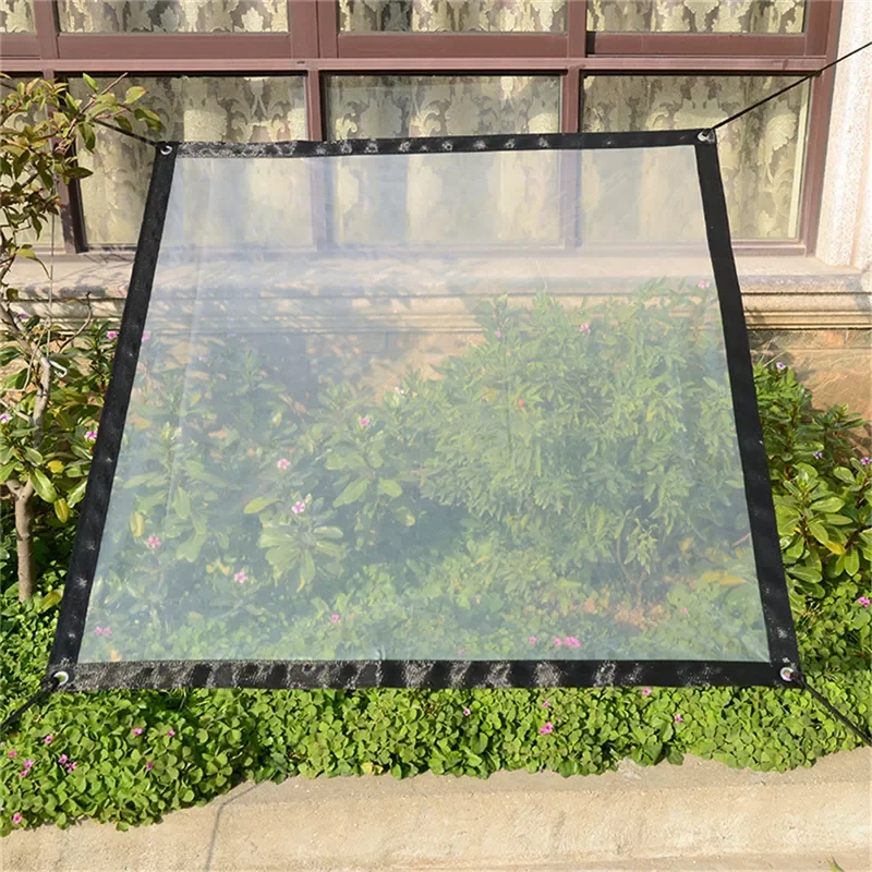 Practical Transparent Tarpaulin Waterproof Transparent Tarpaulin With Eyelet Canopies And Tarpaulin Straps Garden Tools
Practical Transparent Tarpaulin Waterproof Transparent Tarpaulin With Eyelet Canopies And Tarpaulin Straps Garden Tools