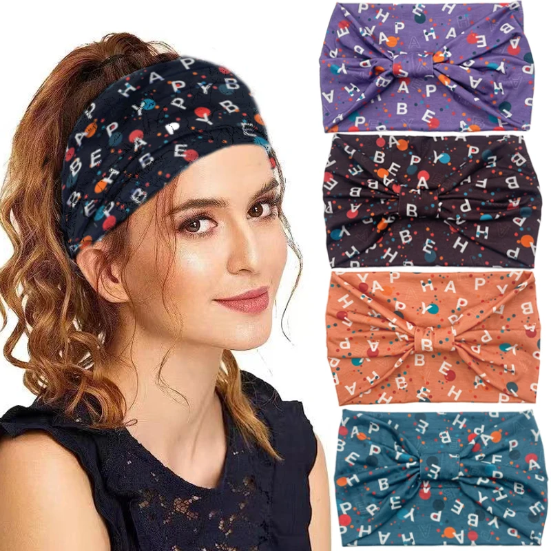 Polka Dots Headbands Knotted Women Girls Letters Print Non Slip Elastic Hair Band Breathable Head Wrap Workout Yoga Sweatband
Polka Dots Headbands Knotted Women Girls Letters Print Non Slip Elastic Hair Band Breathable Head Wrap Workout Yoga Sweatband