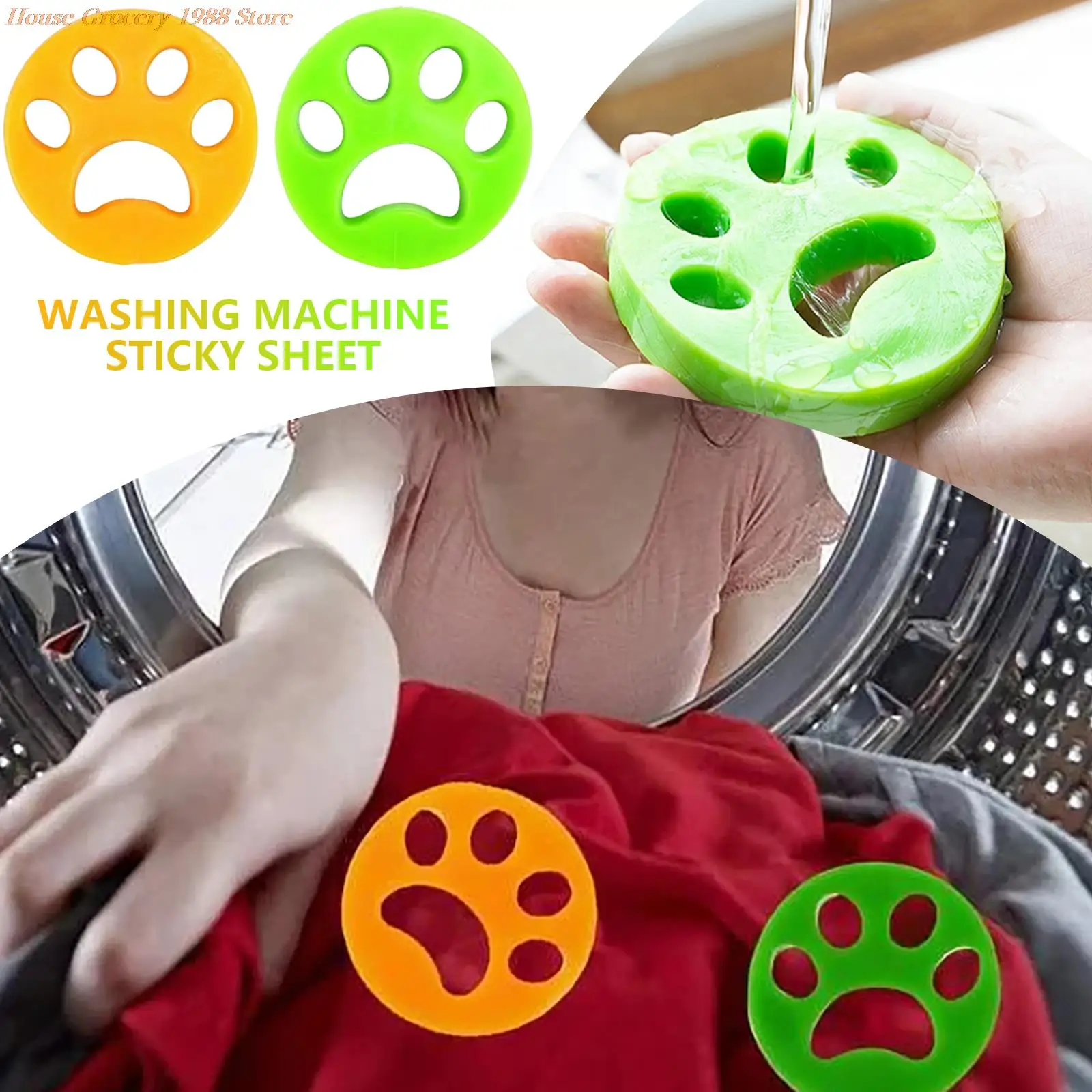 Многоразовая машинка для мытья шерсти домашних животных, средство для удаления волос, Ловец шерсти домашних животных, Ловец шерсти, фильтру... 
Многоразовая машинка для мытья шерсти домашних животных, средство для удаления волос, Ловец шерсти домашних животных, Ловец шерсти, фильтру...