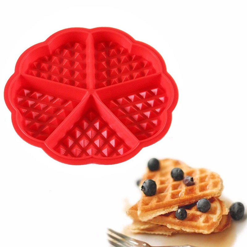 Creative Non-stick Food Grade Silicone Waffle Mold Kitchen Bakeware Chocolates Cake Moulds Makers For Roaster Baking Decorating
Creative Non-stick Food Grade Silicone Waffle Mold Kitchen Bakeware Chocolates Cake Moulds Makers For Roaster Baking Decorating