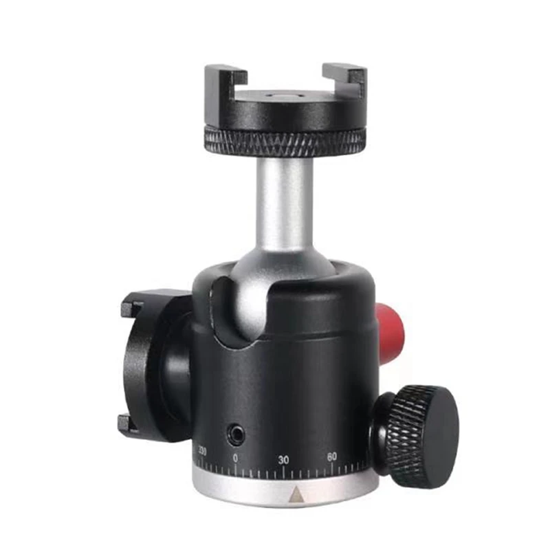 Ball Head Mount Aluminum Alloy Swivel Mini Ball Head 1/4 Inch Screw Mount For DSLR Camera Fill Light Tripod Ball Head
Ball Head Mount Aluminum Alloy Swivel Mini Ball Head 1/4 Inch Screw Mount For DSLR Camera Fill Light Tripod Ball Head