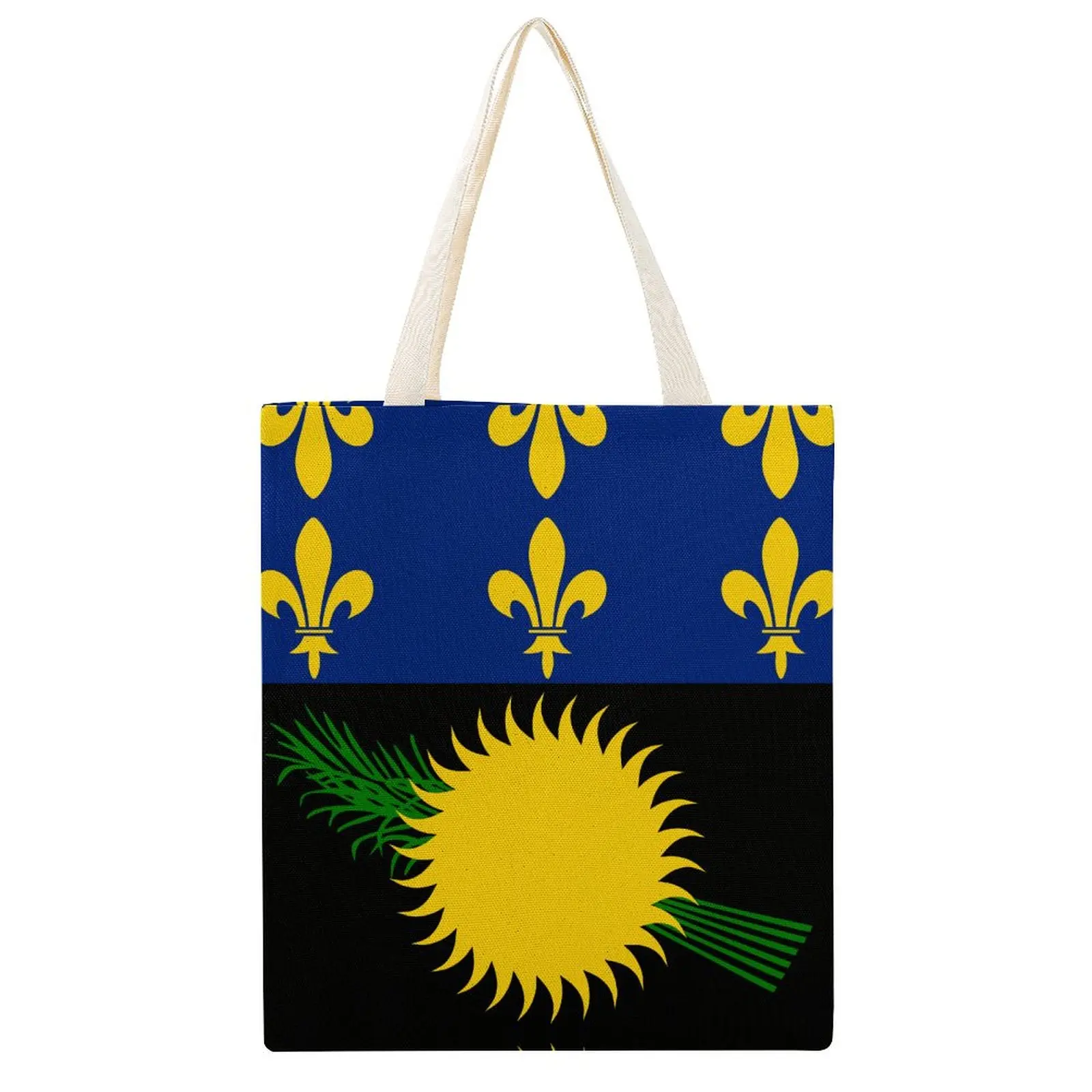Unofficial Flag of Guadeloupe (local) Canvas Tote Bag Double Funny Graphic Canvas Bag Novelty Field Pack High Grade Purse
Unofficial Flag of Guadeloupe (local) Canvas Tote Bag Double Funny Graphic Canvas Bag Novelty Field Pack High Grade Purse