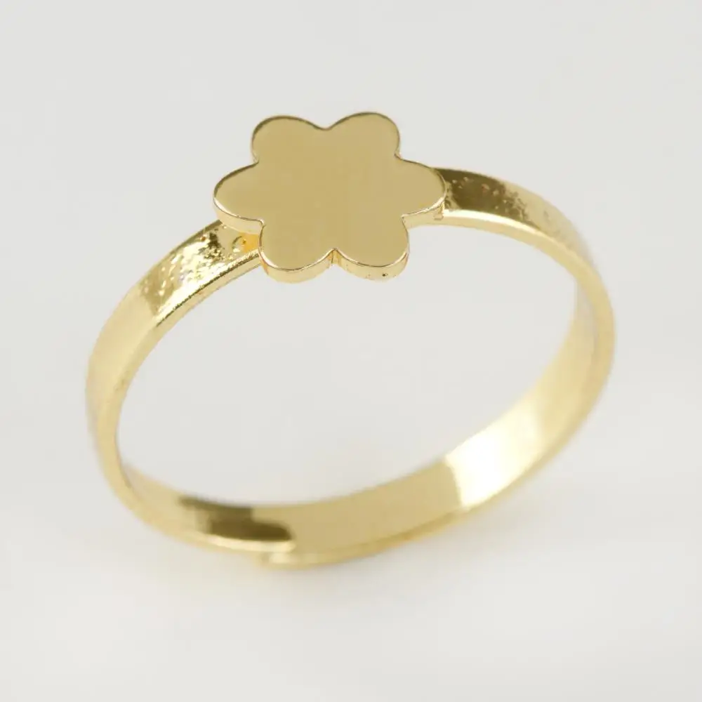 

Flower Figured Dear Joint Ring