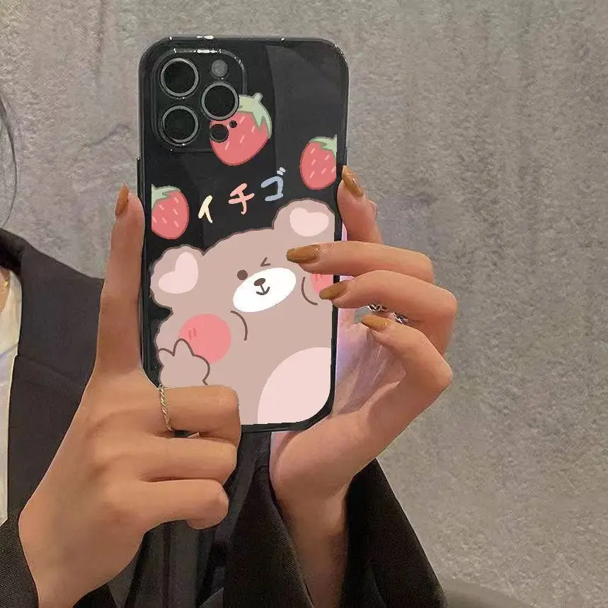 Cute Bear Bright Side Case For iPhone 13 Case Silicon For iPhone 11 12 13 Pro Max XR 7 8 11 Pro X XS Max Plus Mini Phone Cover
Cute Bear Bright Side Case For iPhone 13 Case Silicon For iPhone 11 12 13 Pro Max XR 7 8 11 Pro X XS Max Plus Mini Phone Cover