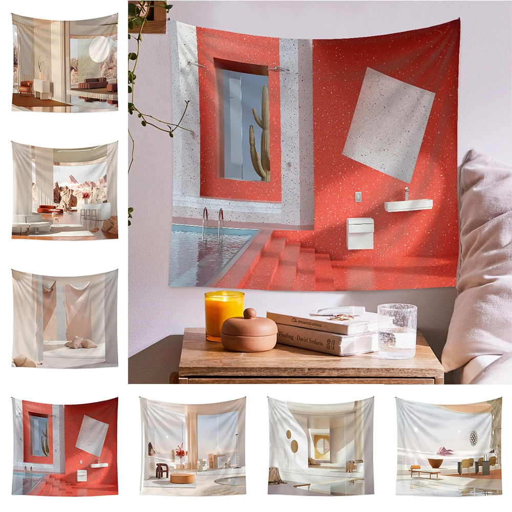 Настенный Ковер с 3D рисунком, декоративное одеяло для спальни, гостиной 
Настенный Ковер с 3D рисунком, декоративное одеяло для спальни, гостиной