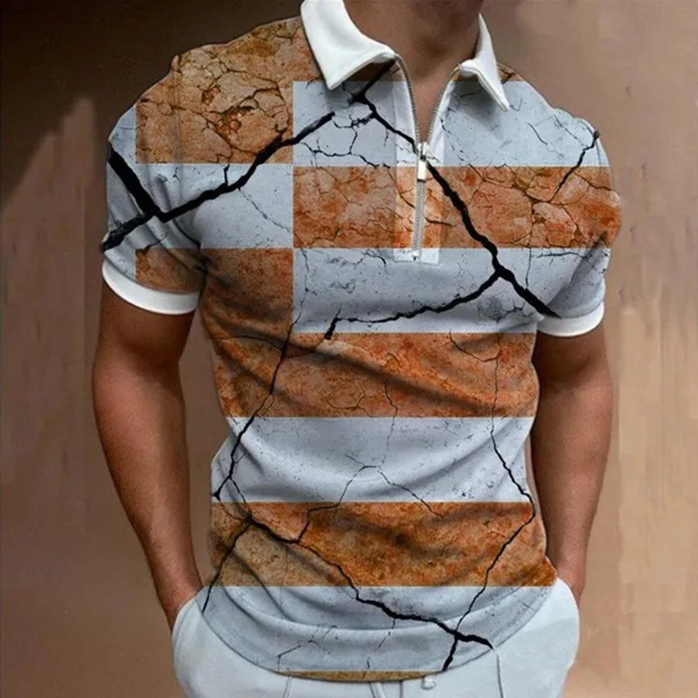Men Zip Collar Polo Shirts Summer Man Short Sleeve T-shirts Casual Slim Fit Tee Tops Streetwear 2023 Turn-Down Collar Shirt
Men Zip Collar Polo Shirts Summer Man Short Sleeve T-shirts Casual Slim Fit Tee Tops Streetwear 2023 Turn-Down Collar Shirt