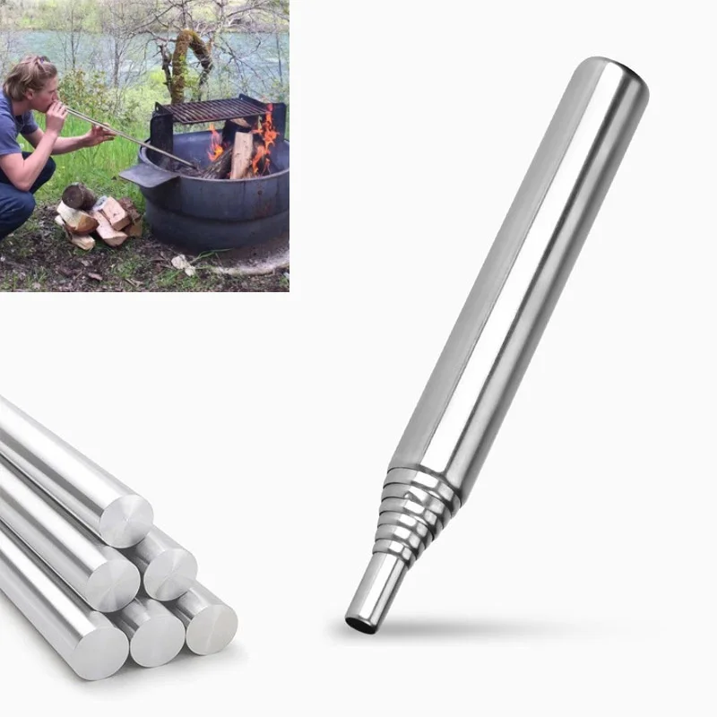 Outdoor Camping Blow Fire Tube Blowpipe Collapsible High Effective Tiny Beach Garden Tool Camping Equipment Blowing Fire Stick
Outdoor Camping Blow Fire Tube Blowpipe Collapsible High Effective Tiny Beach Garden Tool Camping Equipment Blowing Fire Stick