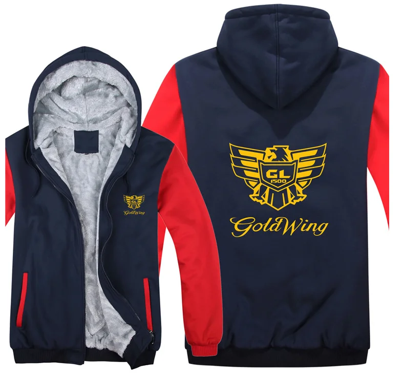 2022 New Hoodies GoldWing motorcycle Men's Print Jackets Winter Fleece Zipper Thicken Men Hooded Comfortable Padded Brand Sweats
2022 New Hoodies GoldWing motorcycle Men's Print Jackets Winter Fleece Zipper Thicken Men Hooded Comfortable Padded Brand Sweats