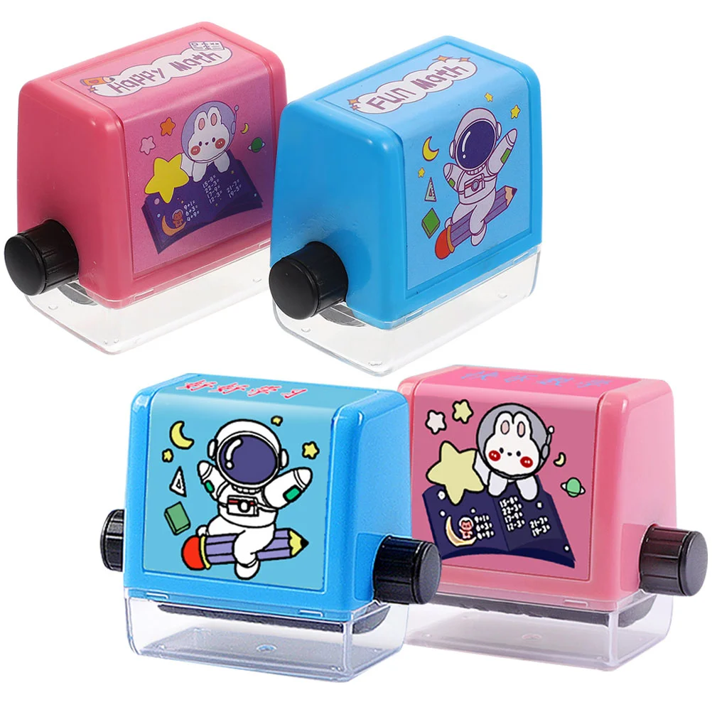 4 Sets Preschool Math Roller Kids Division Math Stamp Addition And Subtraction Roller Stamp for Kids Students
4 Sets Preschool Math Roller Kids Division Math Stamp Addition And Subtraction Roller Stamp for Kids Students