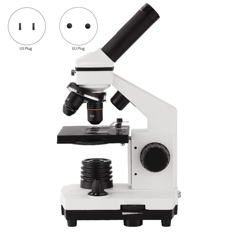 AOMEKIE 64X-640X Professional Biological Microscope Up/Down LED Monocular Microscope For Students Kids Education
AOMEKIE 64X-640X Professional Biological Microscope Up/Down LED Monocular Microscope For Students Kids Education