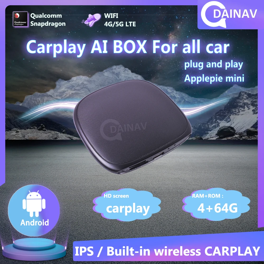 Мини Беспроводная коробка CarPlay Ai для Benz Audi volvo Honda Hyundi VOLKSWAGEN infiniti ford Android 9 4 + 64G Youtube Netfix
Мини Беспроводная коробка CarPlay Ai для Benz Audi volvo Honda Hyundi VOLKSWAGEN infiniti ford Android 9 4 + 64G Youtube Netfix