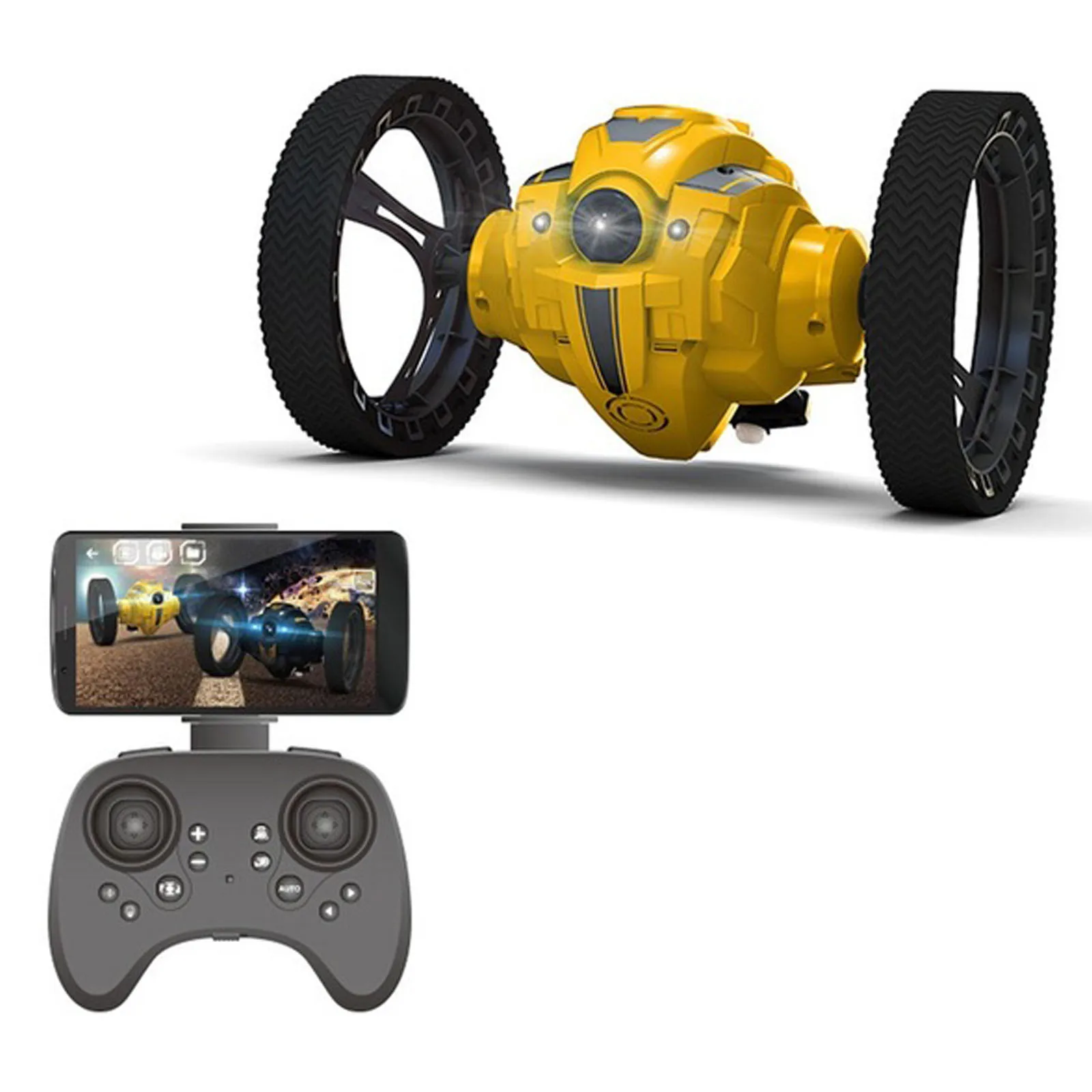 RC Car with camera HD 2.0mp Hot sale WIFI Bounce Car PEG SJ88 4CH 2.4GHz Jumping Sumo with Flexible Wheels Remote Control FSWB
RC Car with camera HD 2.0mp Hot sale WIFI Bounce Car PEG SJ88 4CH 2.4GHz Jumping Sumo with Flexible Wheels Remote Control FSWB