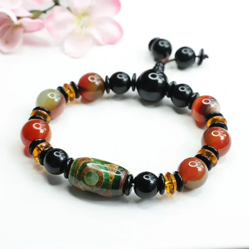 Natural Agate Hand Carving 12mm Beads Agate Jade Bracelet Fashion Boutique Jewelry Men and Women's Hand String Gifts
Natural Agate Hand Carving 12mm Beads Agate Jade Bracelet Fashion Boutique Jewelry Men and Women's Hand String Gifts