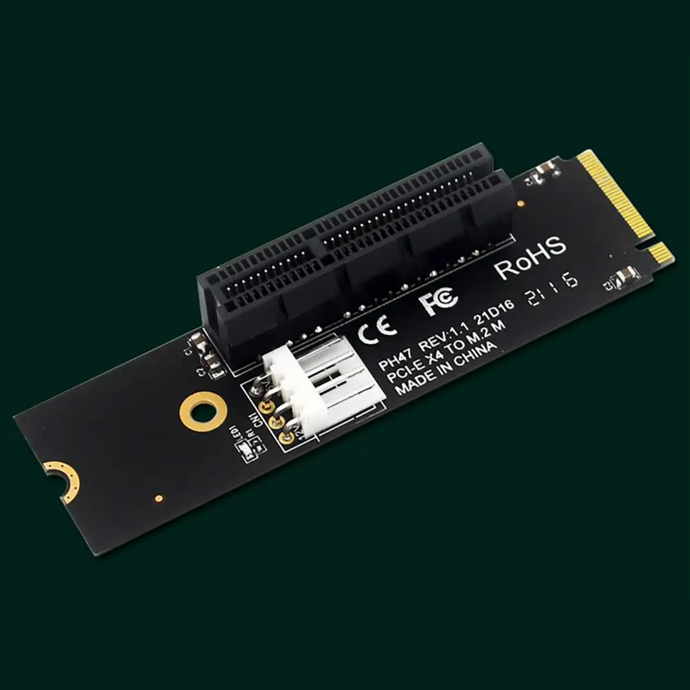 Профессиональная высокоскоростная Плата расширения M.2 SSD NGFF к PCI-E X4 слот-адаптер с кабелем для настольного компьютера
Профессиональная высокоскоростная Плата расширения M.2 SSD NGFF к PCI-E X4 слот-адаптер с кабелем для настольного компьютера