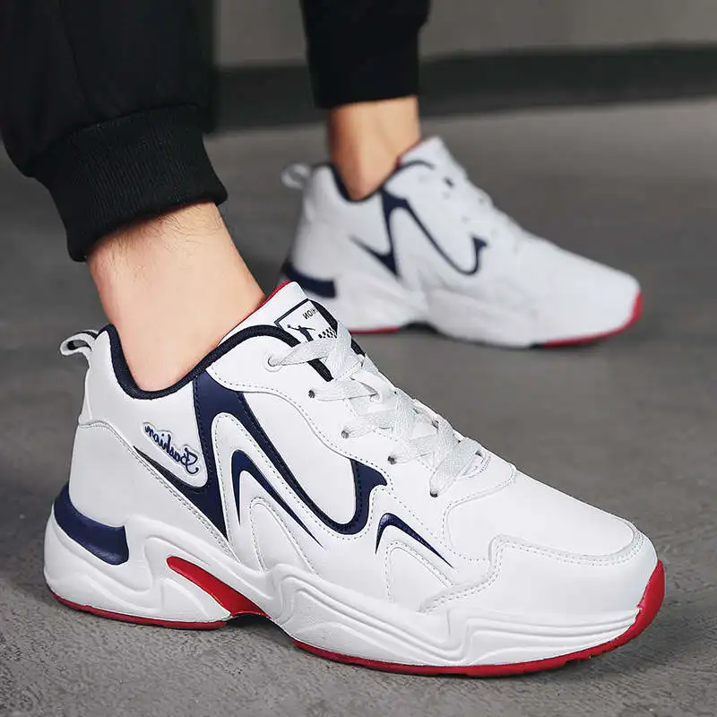 Snekars Men's Running Shoes Thick Bottomed Sports Shoes Man Rubber Hard-Wearing Brand Sneakers Sneakers Sport Man Brand Tennis
Snekars Men's Running Shoes Thick Bottomed Sports Shoes Man Rubber Hard-Wearing Brand Sneakers Sneakers Sport Man Brand Tennis
