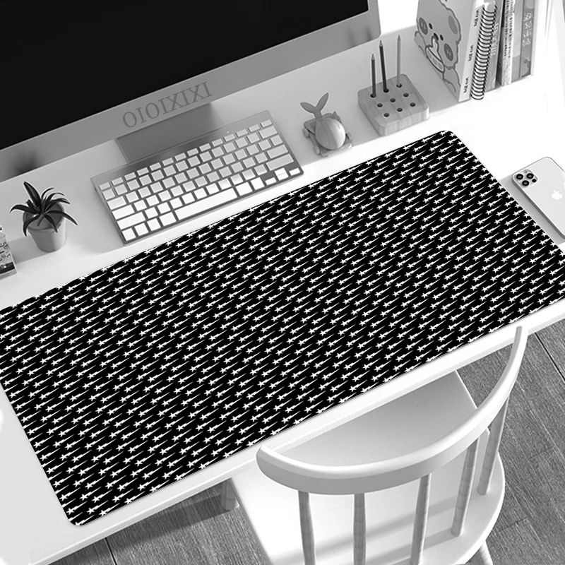 Black And White Mouse Pad Gaming XL Large New Computer Home Mousepad XXL Mouse Mat Natural Rubber Soft Non-Slip Laptop Mouse Mat
Black And White Mouse Pad Gaming XL Large New Computer Home Mousepad XXL Mouse Mat Natural Rubber Soft Non-Slip Laptop Mouse Mat