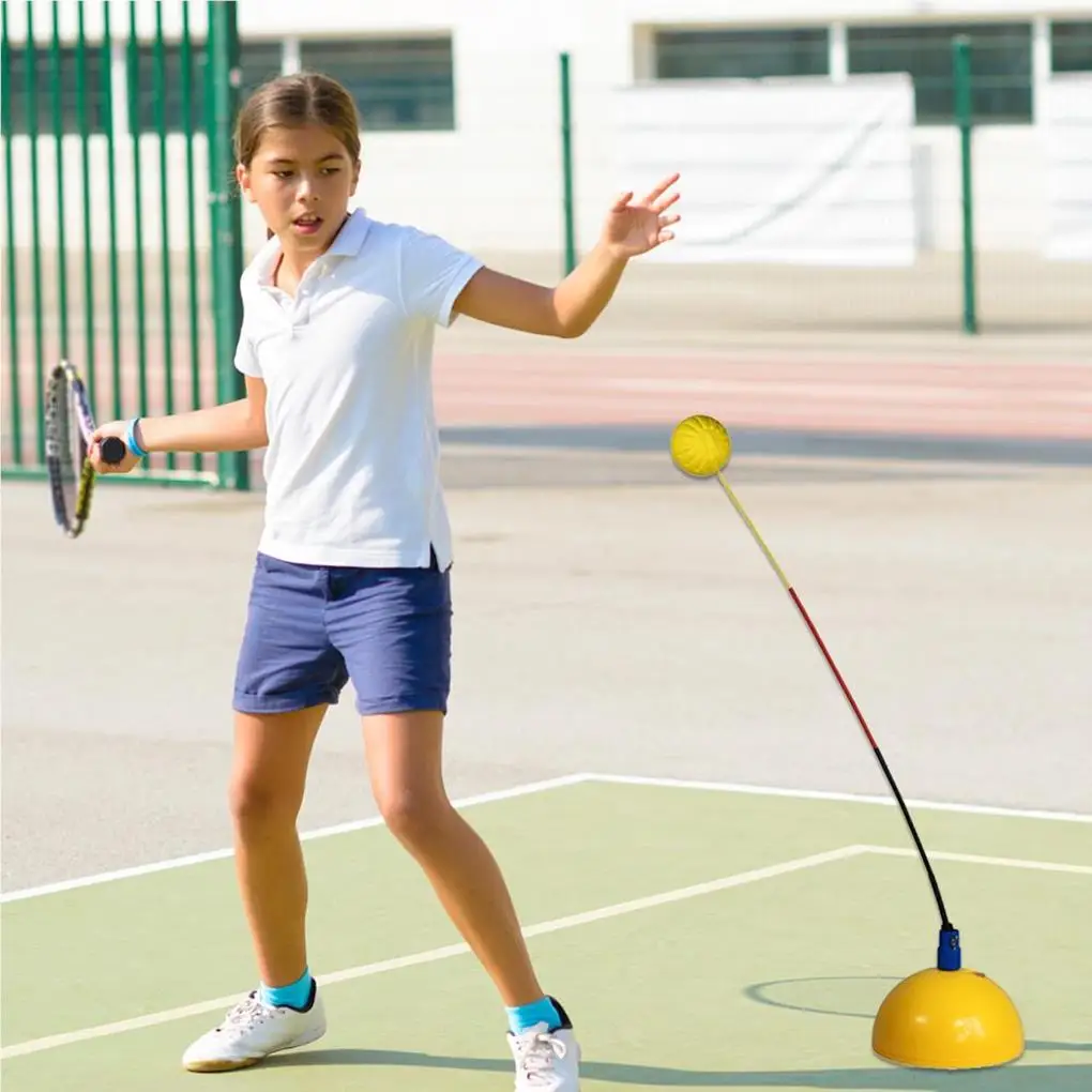 

Теннисные качели-тренажер, многофункциональные пластиковые тренировочные мячи, противоскользящий инструмент для тренировок, аксессуары для двора и сада, тип 2