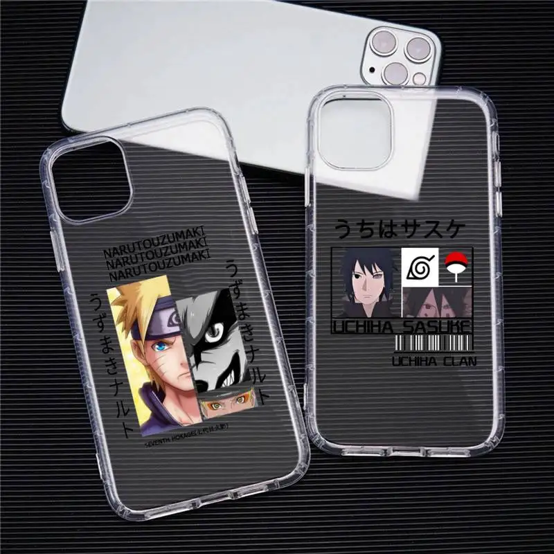 Anime Naruto Kakashi Itachi Phone Case For iphone 13 12 11 Pro Max Mini XS 8 7 Plus X SE 2020 XR Transparent Soft Cover
Anime Naruto Kakashi Itachi Phone Case For iphone 13 12 11 Pro Max Mini XS 8 7 Plus X SE 2020 XR Transparent Soft Cover