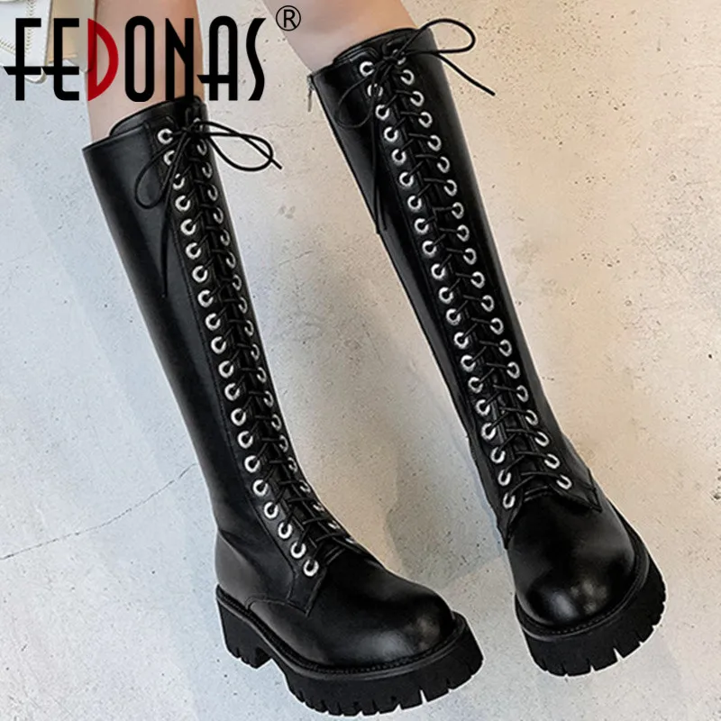 Женские сапоги до колена FEDONAS, черные сапоги из коровьей кожи, теплая обувь для офиса на осень и зиму 2019
Женские сапоги до колена FEDONAS, черные сапоги из коровьей кожи, теплая обувь для офиса на осень и зиму 2019