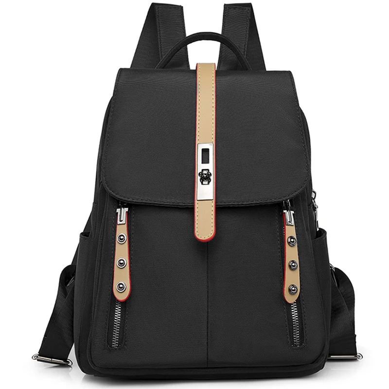 Lightweight Oxford Cloth Backpack With Anti Splashing Water Travel Backpacks Fashionable Women Designer Brand Knapsack Sac A Dos
Lightweight Oxford Cloth Backpack With Anti Splashing Water Travel Backpacks Fashionable Women Designer Brand Knapsack Sac A Dos