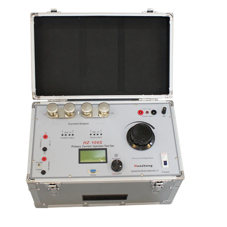 Huazheng Electric Large Current primary current injection tester power primary current injection kit test equipment
Huazheng Electric Large Current primary current injection tester power primary current injection kit test equipment