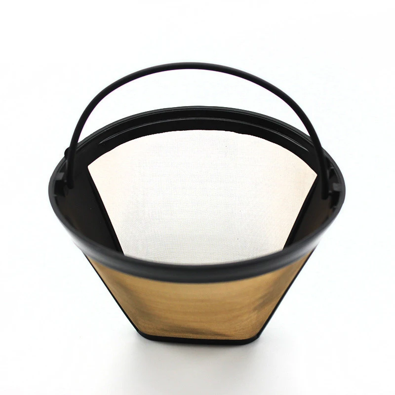 1PCS Black+ Gold 304 Stainless Steel+ Plastic Durable Stainless Steel Filter Mesh Coffee Maker Strainer Liquid Filtration
1PCS Black+ Gold 304 Stainless Steel+ Plastic Durable Stainless Steel Filter Mesh Coffee Maker Strainer Liquid Filtration