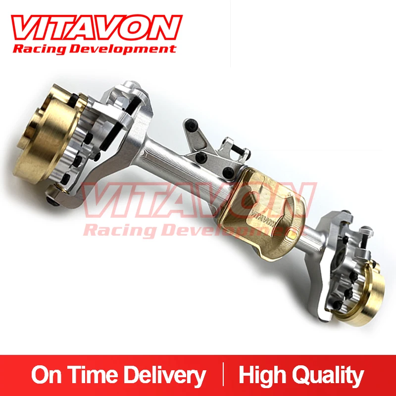 VITAVON Front Axle Housing set CNC Alu7075+Brass for Traxxas TRX-4 TRX-6 1:10
VITAVON Front Axle Housing set CNC Alu7075+Brass for Traxxas TRX-4 TRX-6 1:10