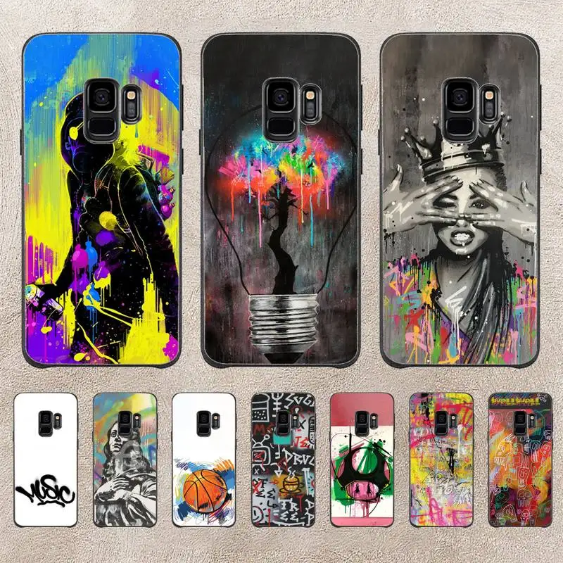 Paint Graffiti Art Phone Case For Samsung Galaxy A51 A50 A71 A21s A31 A41 A10 A20 A70 A30 A22 A02s A13 A53 5G Cover Coque
Paint Graffiti Art Phone Case For Samsung Galaxy A51 A50 A71 A21s A31 A41 A10 A20 A70 A30 A22 A02s A13 A53 5G Cover Coque