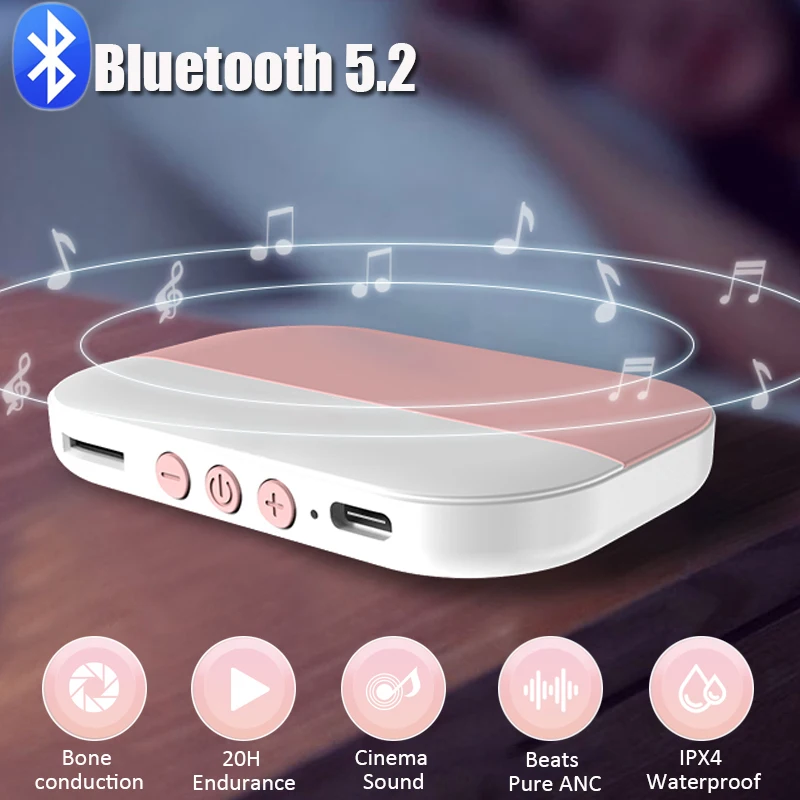 Новый Динамик Bluetooth с костной проводимостью, креативная подарочная карта, маленький аудио, белый шум, спящий инструмент, динамик
Новый Динамик Bluetooth с костной проводимостью, креативная подарочная карта, маленький аудио, белый шум, спящий инструмент, динамик