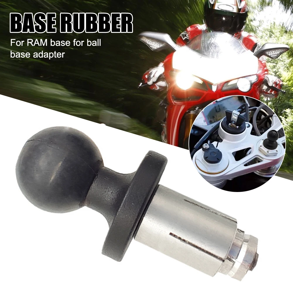 New Rubber Ball Mount Motorcycle Fork Stem Mount Base Ball Head Adapter Compatible with RAM Mount for Gopro Ball Mount Adapter
New Rubber Ball Mount Motorcycle Fork Stem Mount Base Ball Head Adapter Compatible with RAM Mount for Gopro Ball Mount Adapter