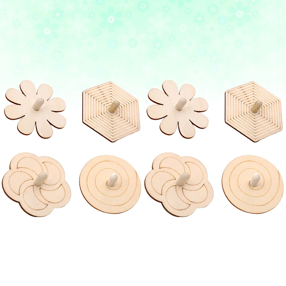 Wooden DIY Wood Tops Unfinished Wood Crafts for Kids Party Favor Class Activity Supplies 8pcs
Wooden DIY Wood Tops Unfinished Wood Crafts for Kids Party Favor Class Activity Supplies 8pcs