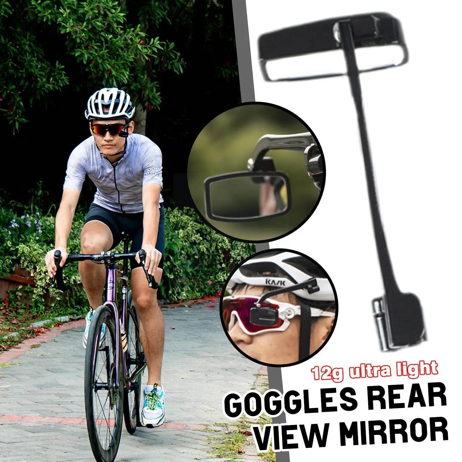 Bike Bicycle Cycling Riding Glasses Rear View Mirror Helmet Rearview 360 Mount Eyeglass Adjustment View Rear M1F7
Bike Bicycle Cycling Riding Glasses Rear View Mirror Helmet Rearview 360 Mount Eyeglass Adjustment View Rear M1F7