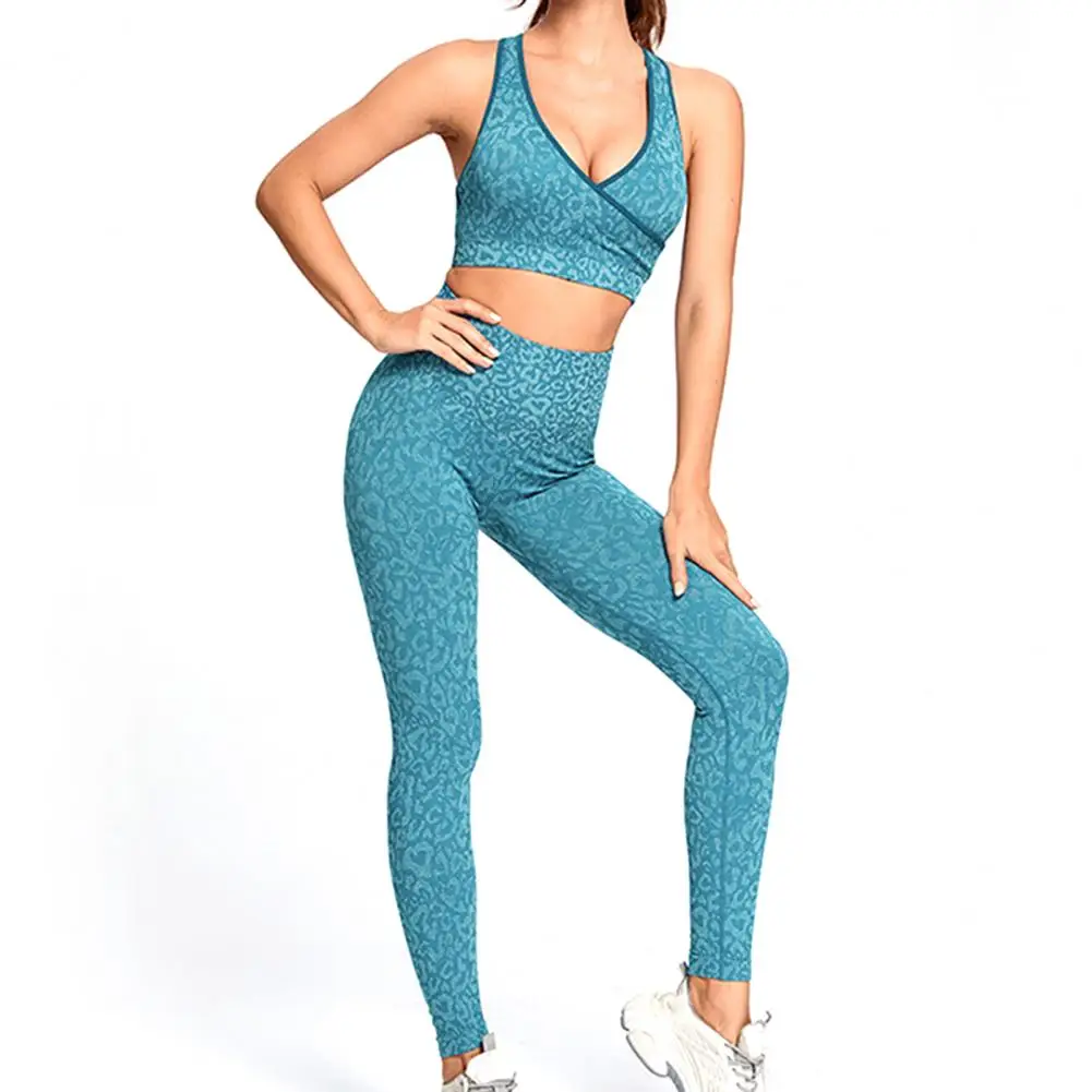 Yoga Activewear Set 2Pcs Practical Popular Soft High Waist Leggings Stretch Sports Yoga Activewear Set for Running
Yoga Activewear Set 2Pcs Practical Popular Soft High Waist Leggings Stretch Sports Yoga Activewear Set for Running