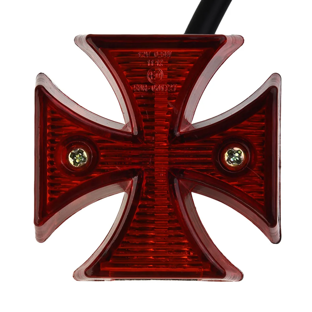 Brake Motorcycle Tail Light Running Maltese Cross LED Rear License Universal Quads Choppers DC 12V Distinctive
Brake Motorcycle Tail Light Running Maltese Cross LED Rear License Universal Quads Choppers DC 12V Distinctive